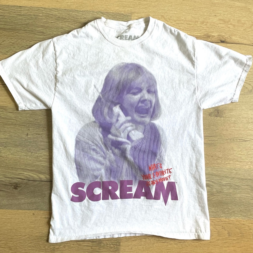Scream Drew Barrymore Horror Tee